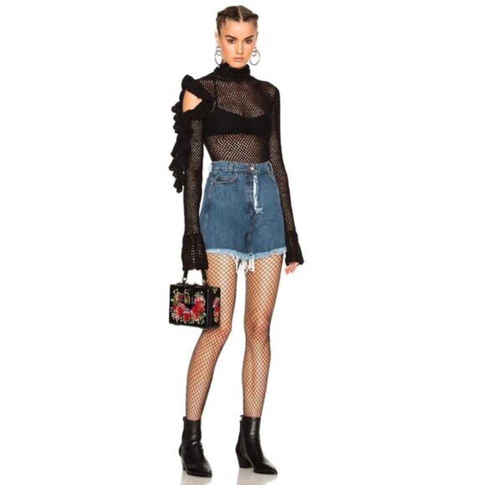 Magda Butrym Summersville Shorts in Blue - sz 4